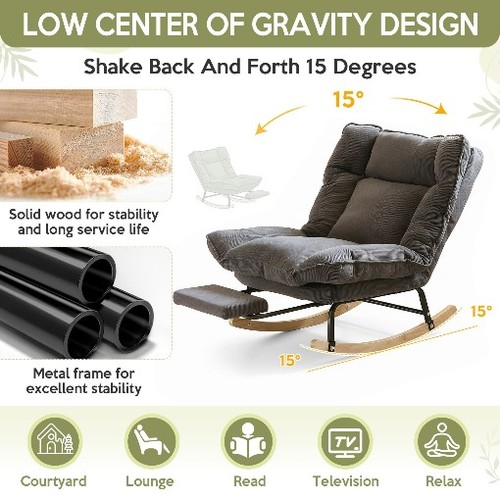 Accent lounge glider rocker - glider,