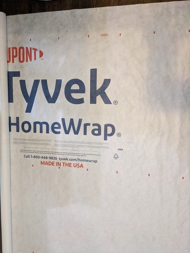 8x6 tyvek homewrap ground - 8x6, ft