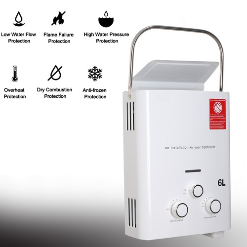 Tankless gas water heater - tankless,