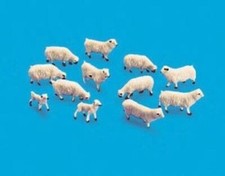 Sheep, Ewes & Lambs - OO/HO Animals - Model Scene 5110