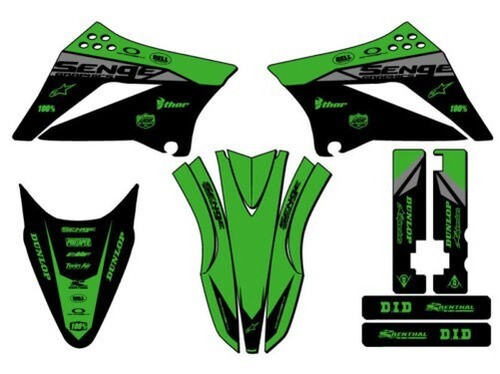 2010 2023 klx 110 - 2010-2023, green