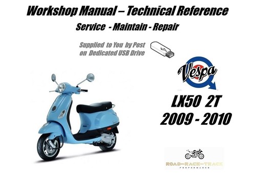 Vespa lx50 service repair - vespa,
