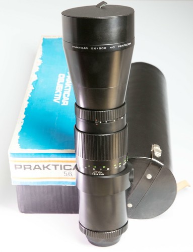Prakticar 500 mc pentacon - 5.6/500,