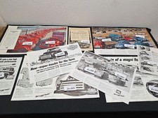 9 Vintage 1952 1953 GMC TRUCK ADS Original Print Ad Literature
