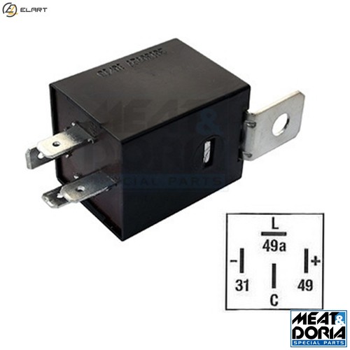 Flasher unit 7242011 for lada - flasher,