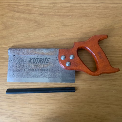 Vintage kutrite tenon saw - vintage, saw/dove
