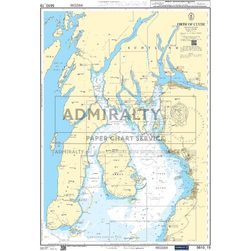 Admiralty small craft chart - small,
