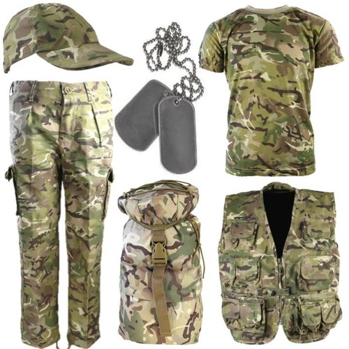 Boys army outfit - boys, 3-13