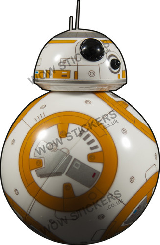 Star wars bb8 sticker - star,