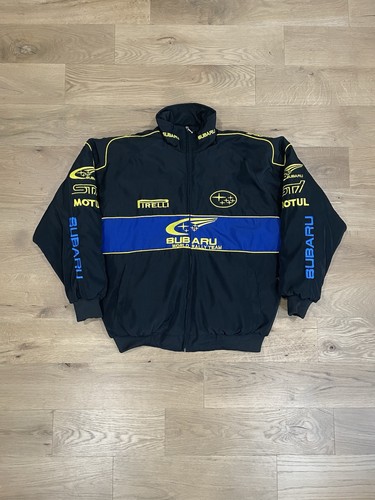 Subaru racing jacket size - subaru,