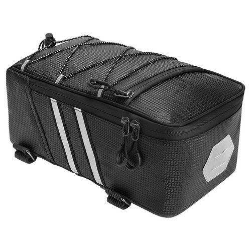Bike rear rack bag - rack, bicycle