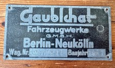 WWII German VIN/Manufacturers