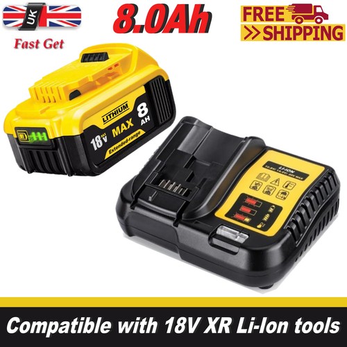Battery and charger - battery, dewalt