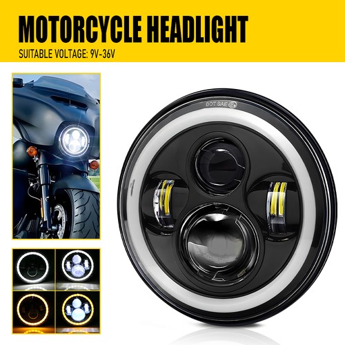 Universal motorcycle headlamp - universal,