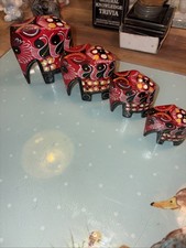 Boho Elephant Figures