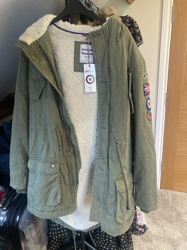 Lambretta men green parka - lambretta,