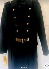 Zara Military Style Coat, Size