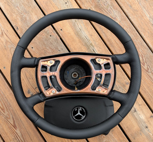 New leather mercedes - mercedes, steering