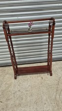 Antique Mahogany Towel Rail / Small Hall Stand Conversion