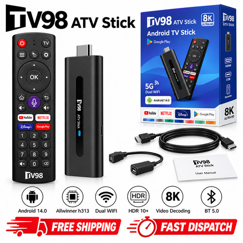 Tv98 stick android 2 4g - tv, 2.4g