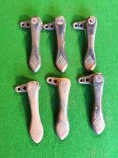 6  (3 prs) x Vintage Cast Iron