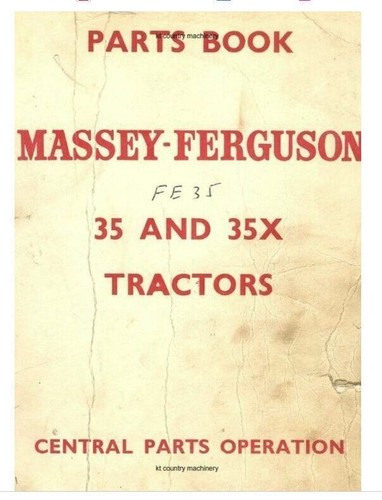 Massey ferguson and 35x - ferguson,