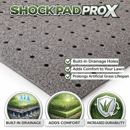 Shock pad pro artificial - pad, x