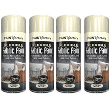 x4 Ivory Fabric Spray Paint