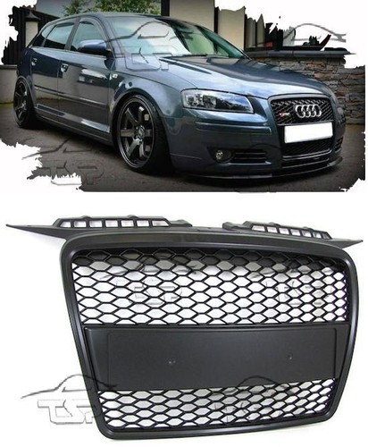 Front black grill for audi - front, a3