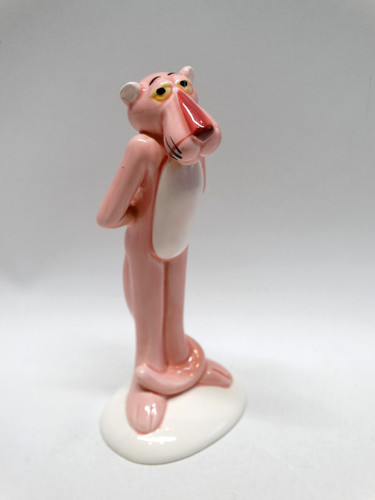 Rare pink panther ceramic - pink,