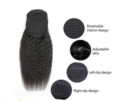 Wig size: 24 inches - Kinky