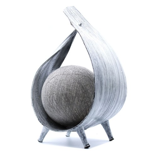 Natural coconut lamp - lamp,