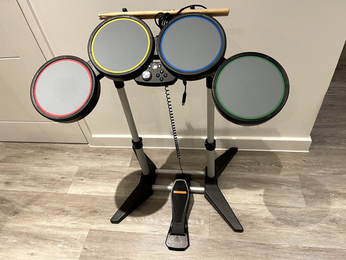 Xbox 360 rock band drum - xbox,