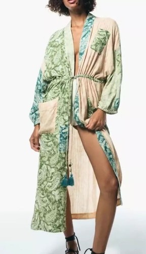 Zara patchwork kimono - zara,