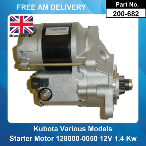 Starter motor for - for, marine
