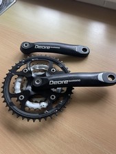 Shimano Deore M530/535 Octalink Hollowtech 175 mm Cranks Triple 64/104BCD Black
