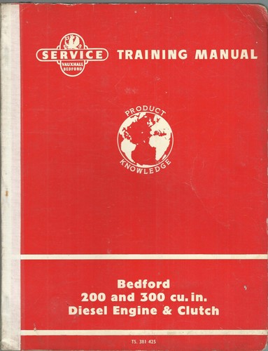 Bedford 200 300 diesel - bedford, engine