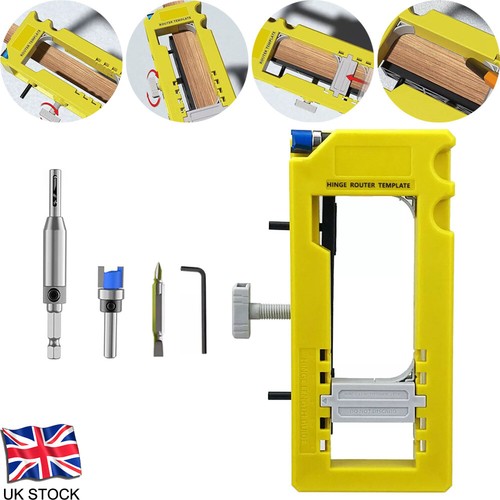 Door hinge routing - hinge, jig