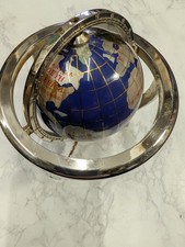 Gemstone world globe