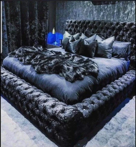 Chesterfield crushed velvet - chesterfield,