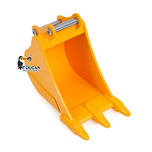Metal narrow toothed bucket - metal,
