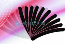  9 LARGE EMERY BOARD BANANA SHAPED NAIL FILES MANICURE EMERY BOARD STRONG SET