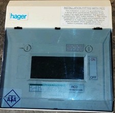 Hager Plastic Consumer Unit
