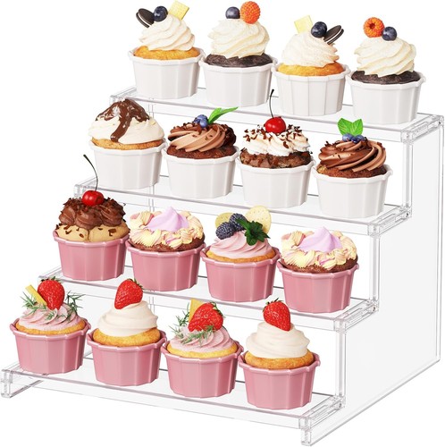Lifewit tier clear cupcake - tier,