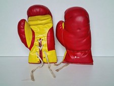 Vintage Boxing Gloves Toy For Kids 1960s-70s