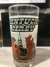 1980 Kentucky Derby Glass White Background Version
