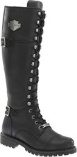Harley-Davidson Women's Beechwood 15" Motorcycle Boots Black D83856