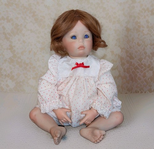 Porcelain doll baby bailey - doll, "baby