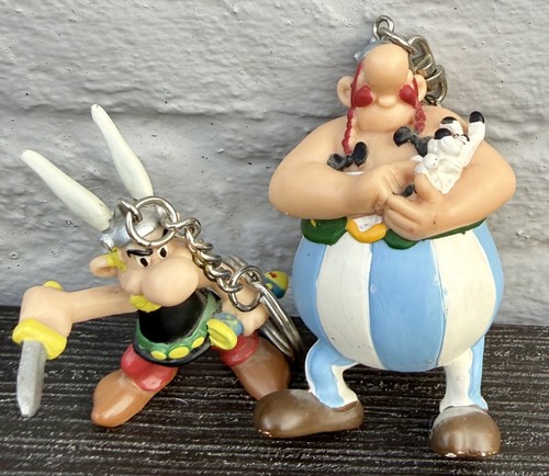 Asterix vintage keyring - vintage, keyring,