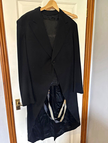 Vintage 1950s men black - 1950s,